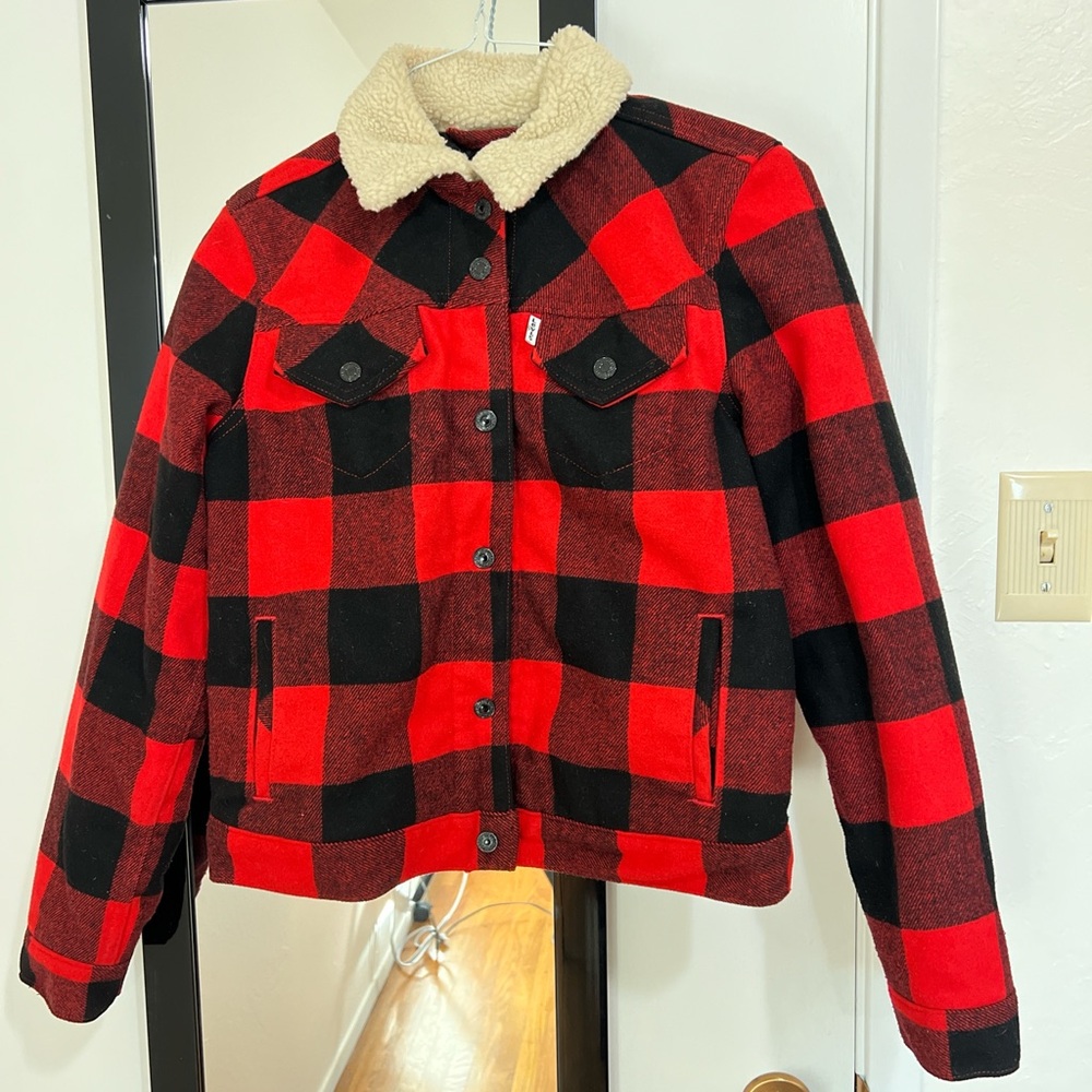 Levi’s Buffalo Plaid Jacket